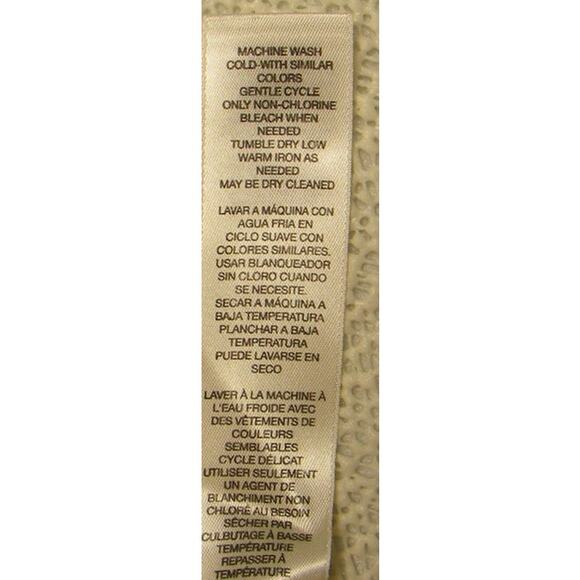 Chicos 100% Linen Cream Tan Striped Lightweight Blazer Single Button XL Casual - Picture 6 of 8